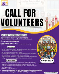 Read more about the article Join Our Team As a Volunteer